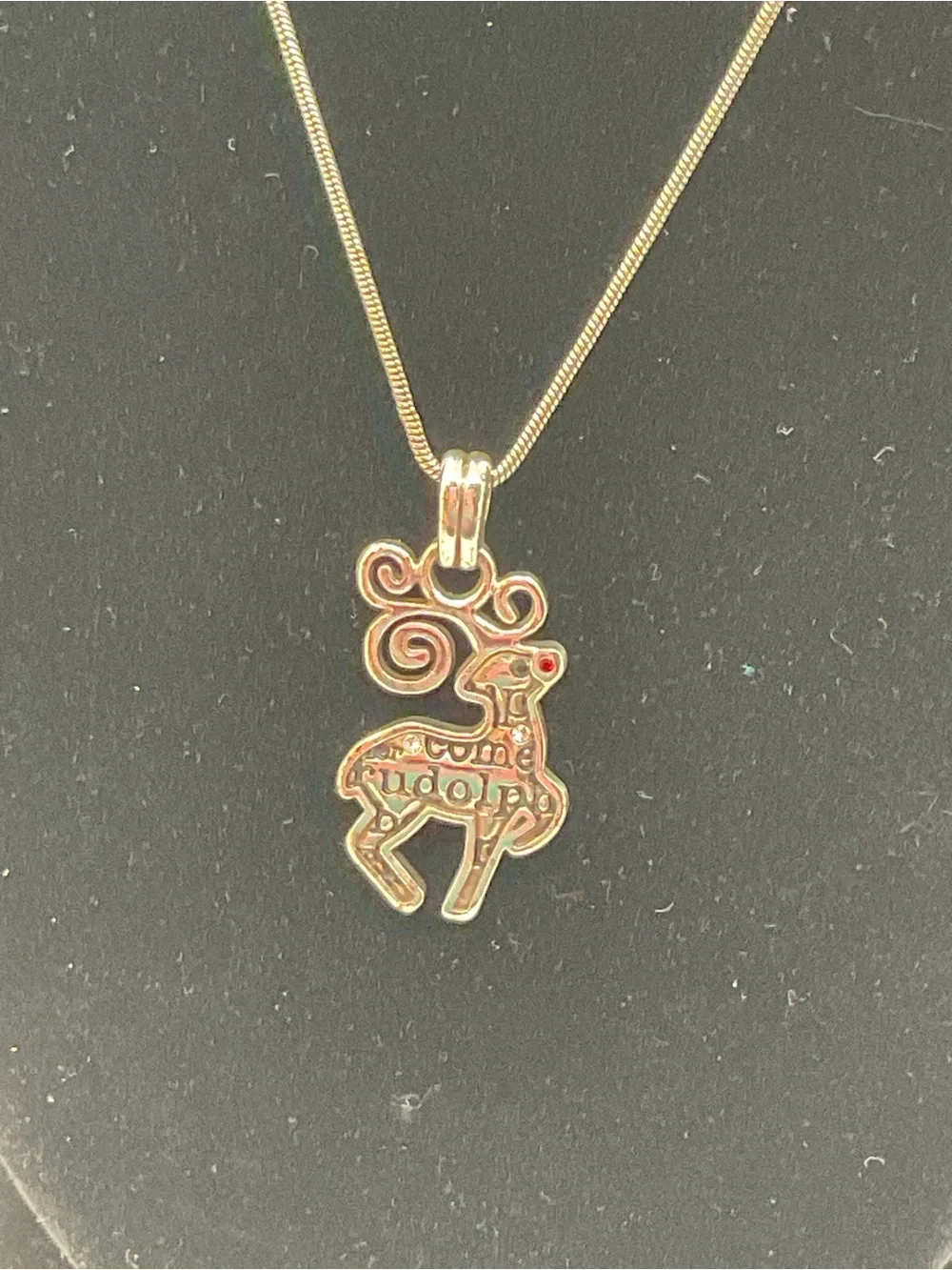 Brighton Come Rudolph Pendant Necklace